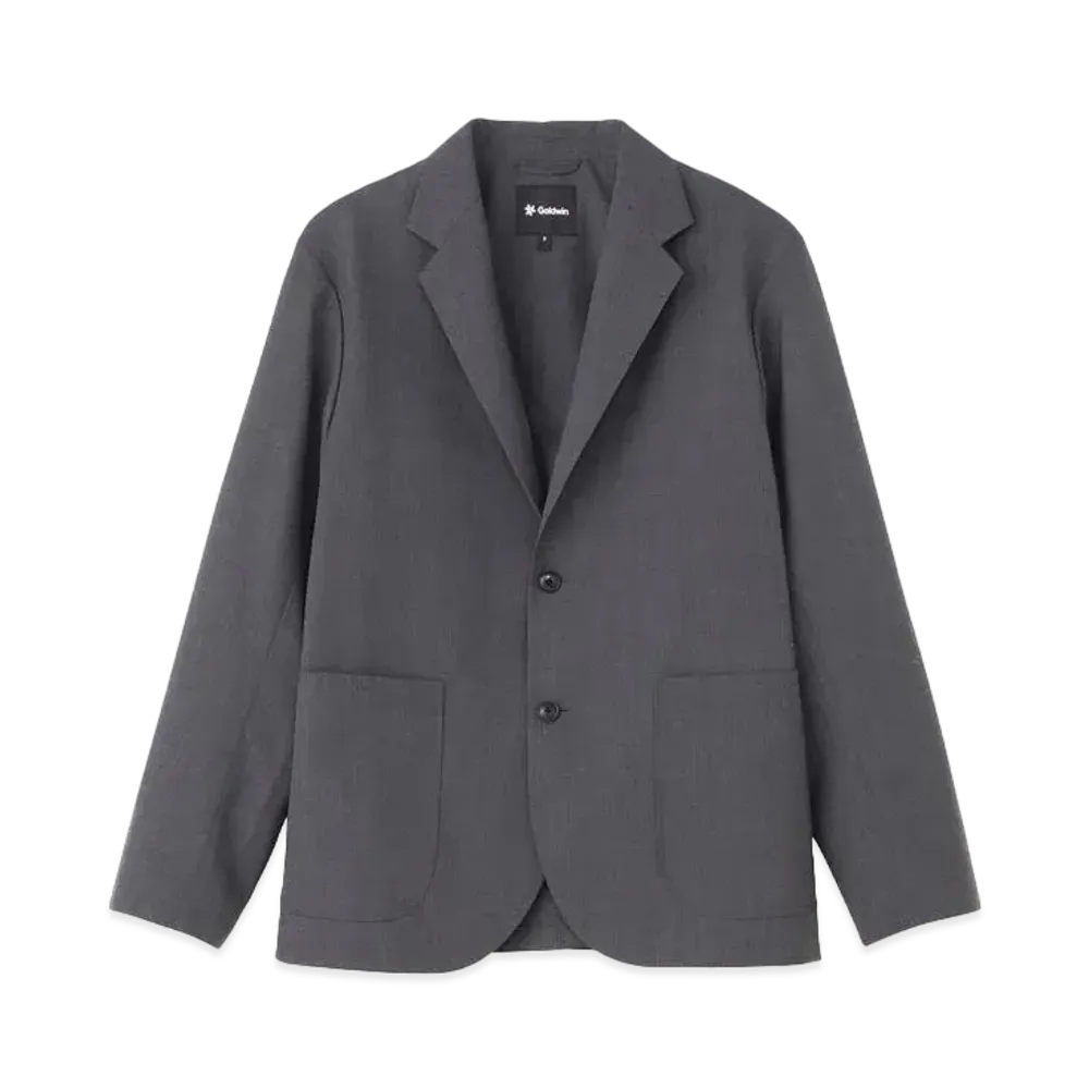 Goldwin Wool Bamboo Two Button Jacket (Unisex) "Mix Gray"
