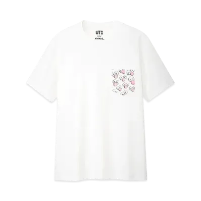 KAWS x Uniqlo BFF Pocket Tee "White"