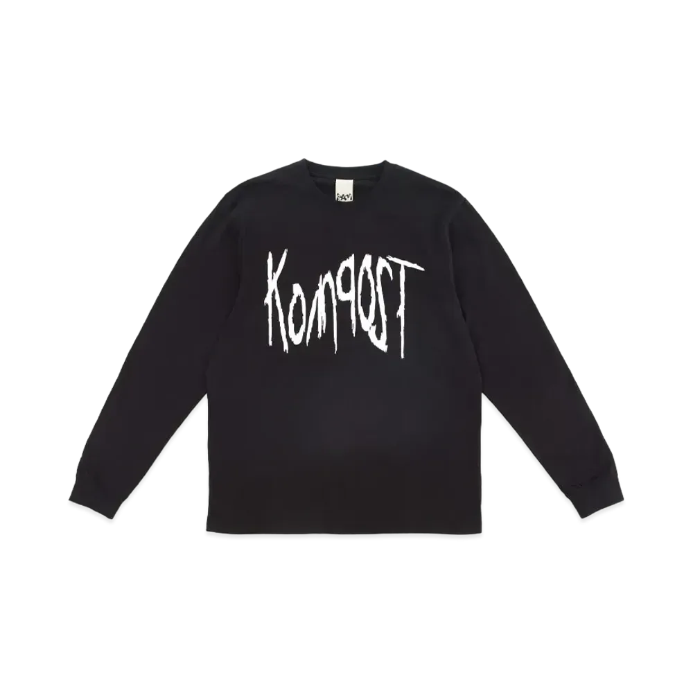 P.A.M. KOMPOST LS TEE "BLACK"
