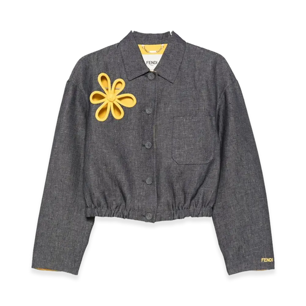FENDI Women's Jacket "Gray"