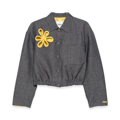 FENDI Women's Jacket "Gray"