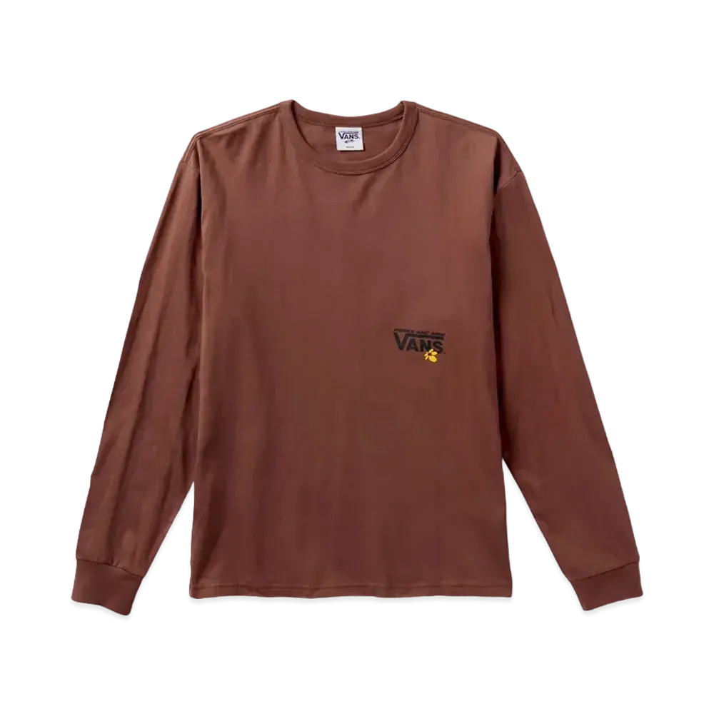 VANS x P.A.M (PERKS AND MINI) Spiral Checker LS Tee "Mustang"