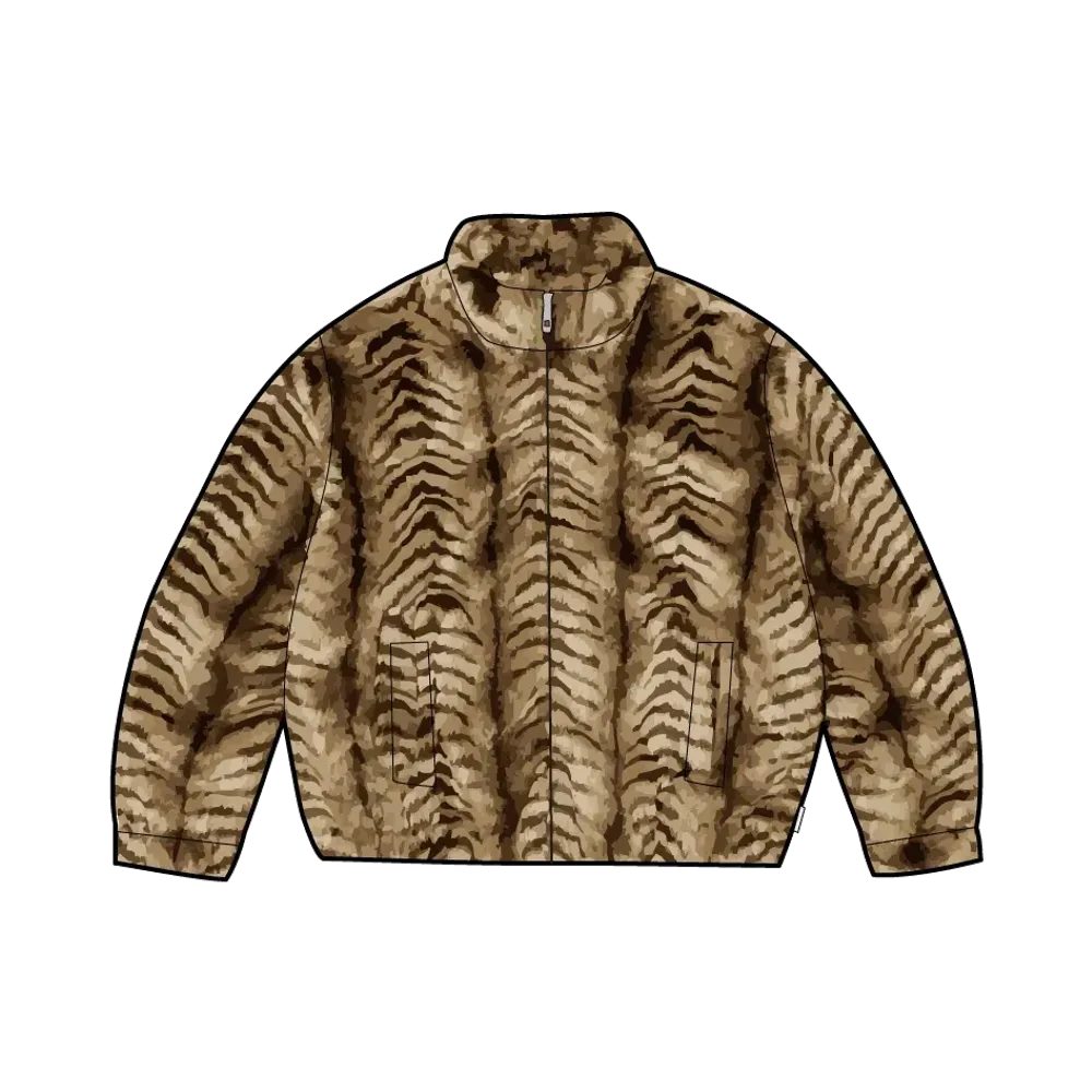 Supreme Faux Fur WINDSTOPPER Bomber Jacket "Tan"
