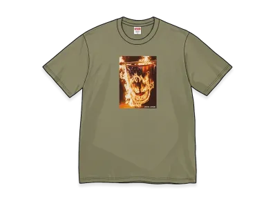Supreme x Spitfire Flag Tee "Light Olive"