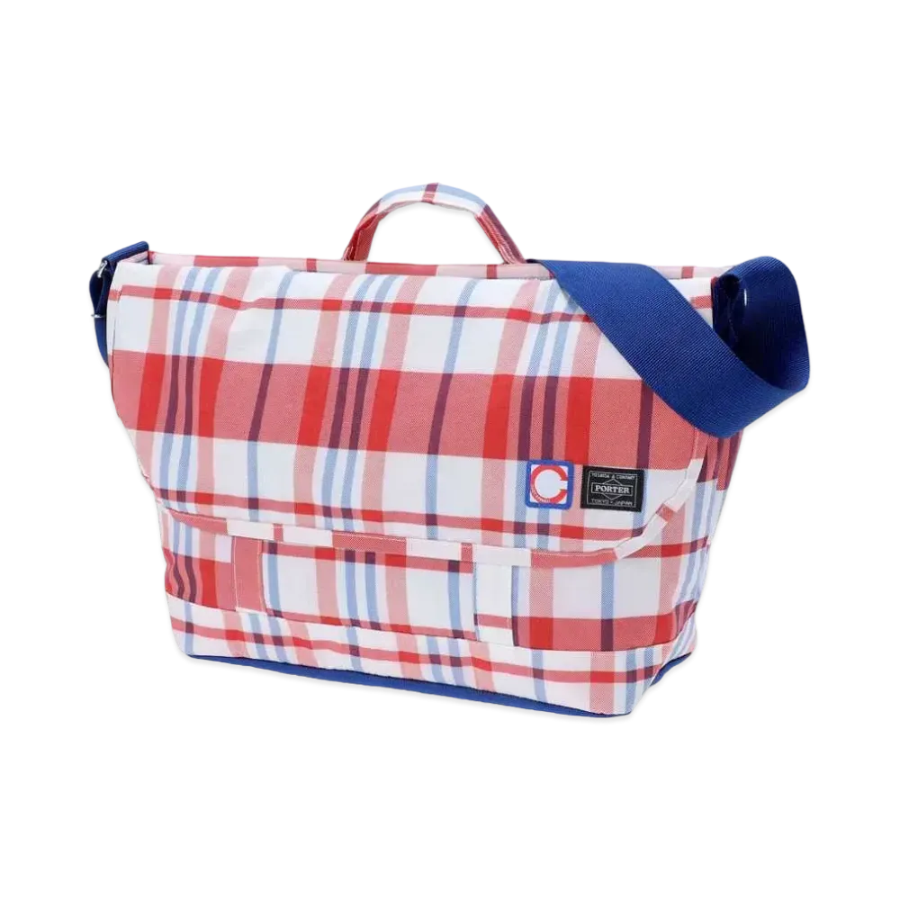 PORTER x CLOT Messenger Bag "Red"