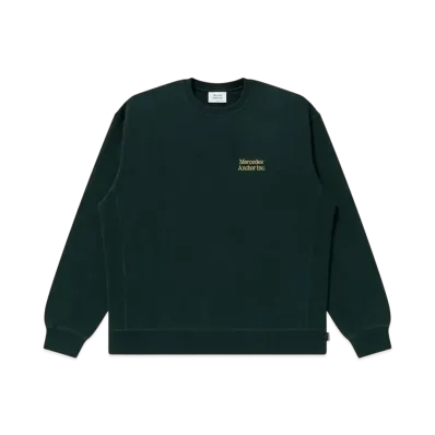 Mercedes Anchor inc. Logo Crew Sweat "Green"