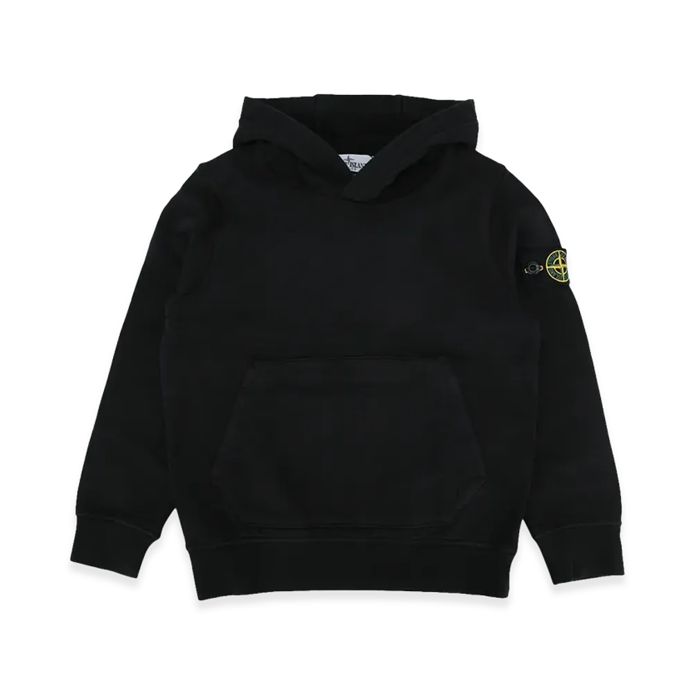 Stone Island Kids Hoodie Sweater "Black"