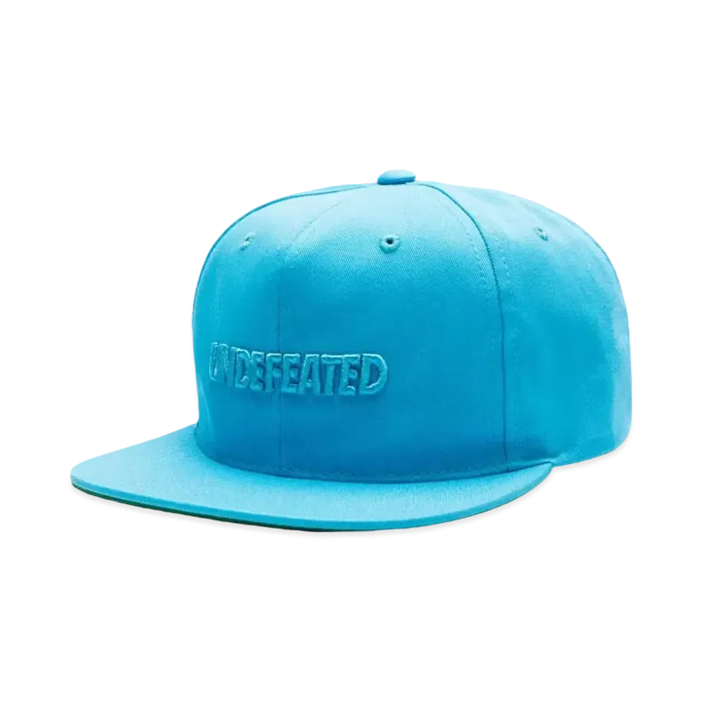 UNDEFEATED LOGO SNAPBACK - 90053 "Blue"