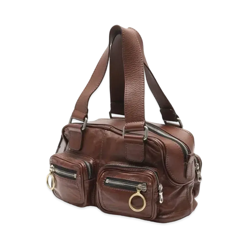 Chloe Betty Leather Hand Bag "Bordeaux"