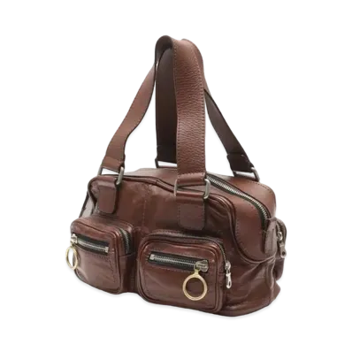 Chloe Betty Leather Hand Bag "Bordeaux"