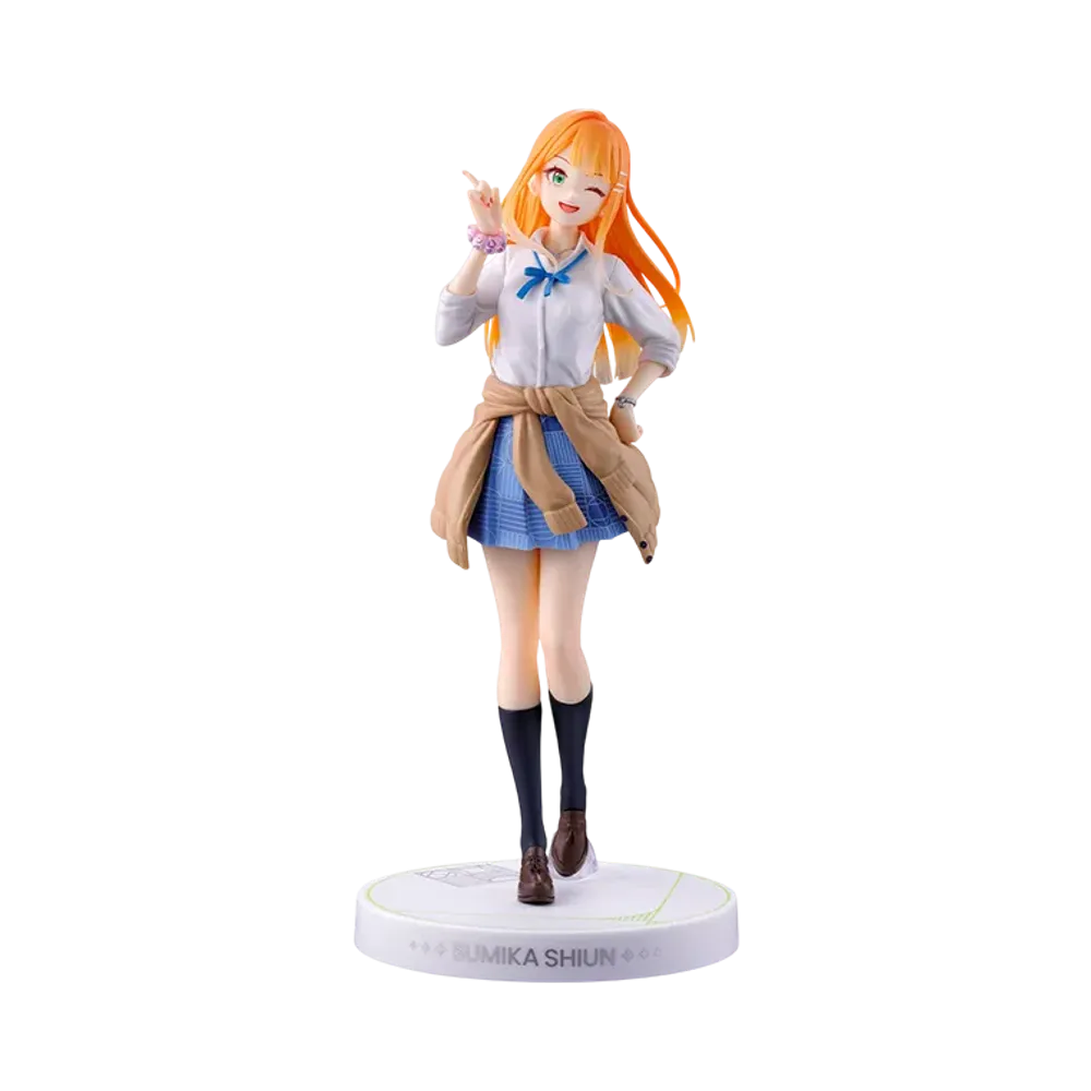 BANDAI "Ichiban Kuji" -School Idolmaster Part 3- B Prize Shiun Kiyoka Figure 1/7 Gracemaster