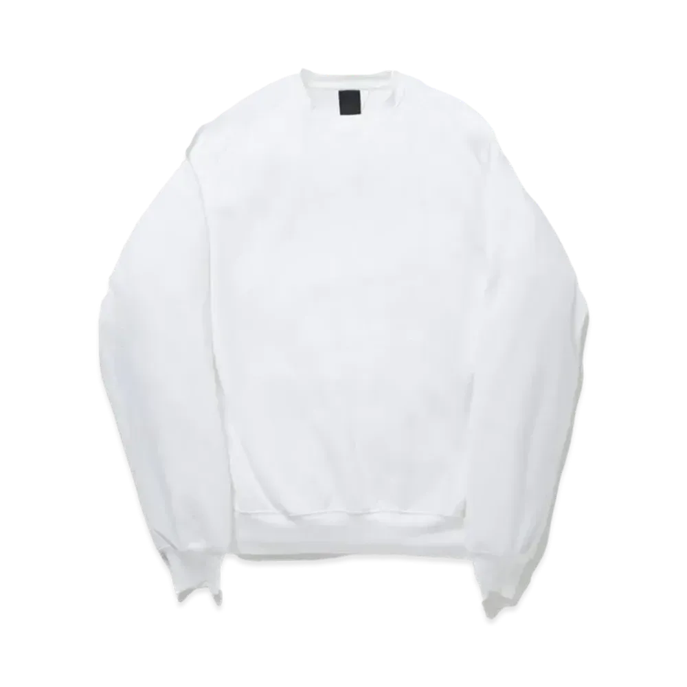 DAIWA PIER39 Tech Sweat Crew Freedom Sleeve "White"
