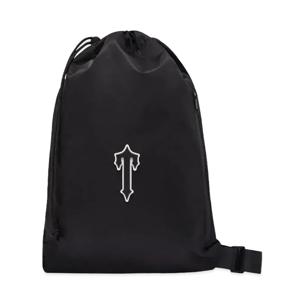 TRAPSTAR Irongate Drawstring Bag "Black"