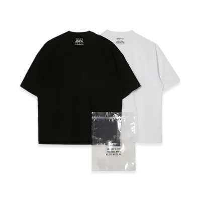 N.HOOLYWOOD 2Pack T-Shirt "Black/White"