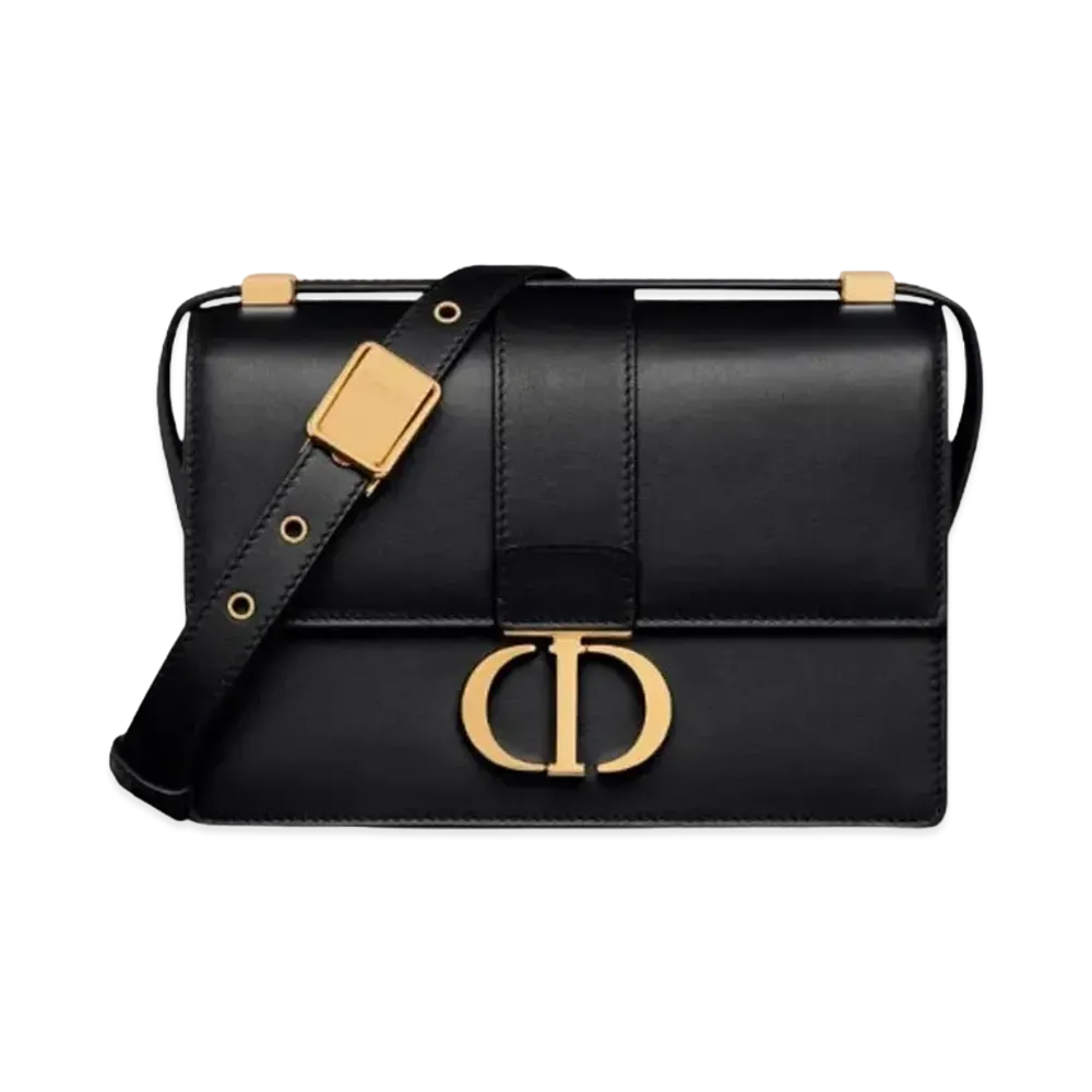Dior Small 30 Montaigne Bag Calfskin "Black"