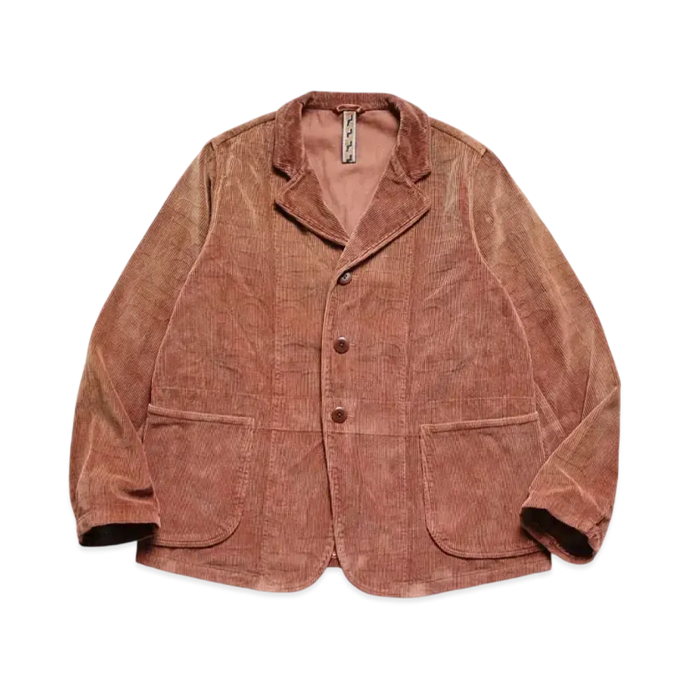 KAPITAL 9W Corduroy Foschlumoshiri Hospital Jacket "Brown"