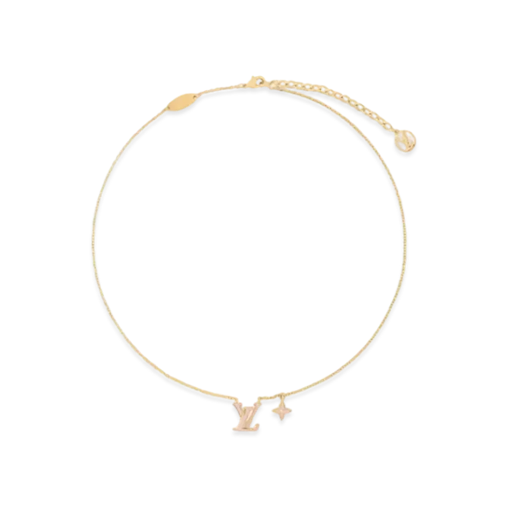 Louis Vuitton LV Iconic Enamel Necklace "Pink"
