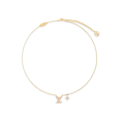Louis Vuitton LV Iconic Enamel Necklace "Pink"