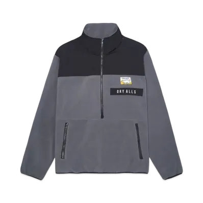 HUMAN MADE FLEECE HALF-ZIP PULLOVER "White"