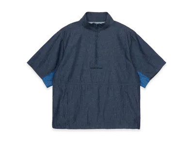 GDC x malbon Pine Windshirt S/S "Navy"