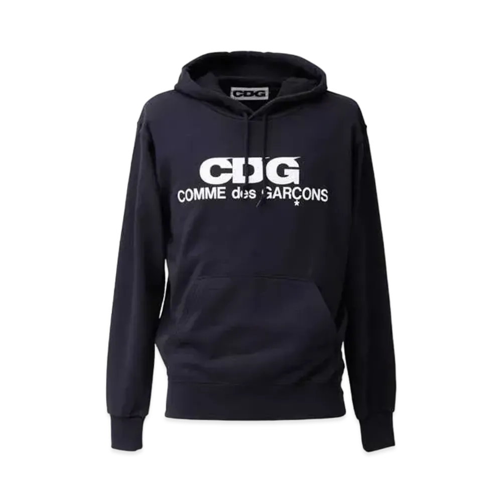 Comme des Garçons HOODED SWEATSHIRT "Navy"