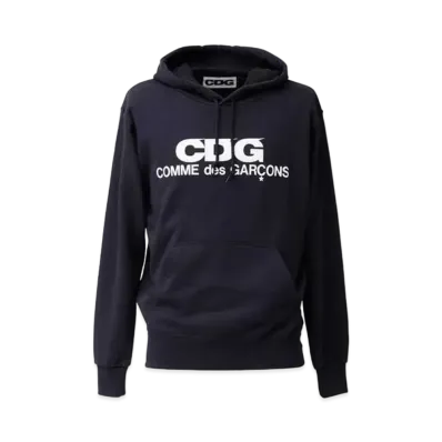 Comme des Garçons HOODED SWEATSHIRT "Navy"
