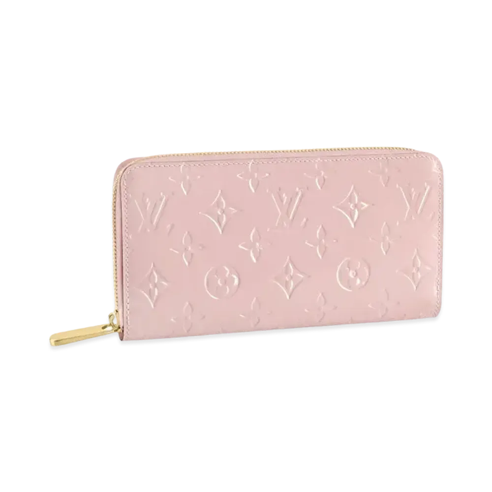 Louis Vuitton Monogram Vernis Zippy Wallet "Rose Ballerine"