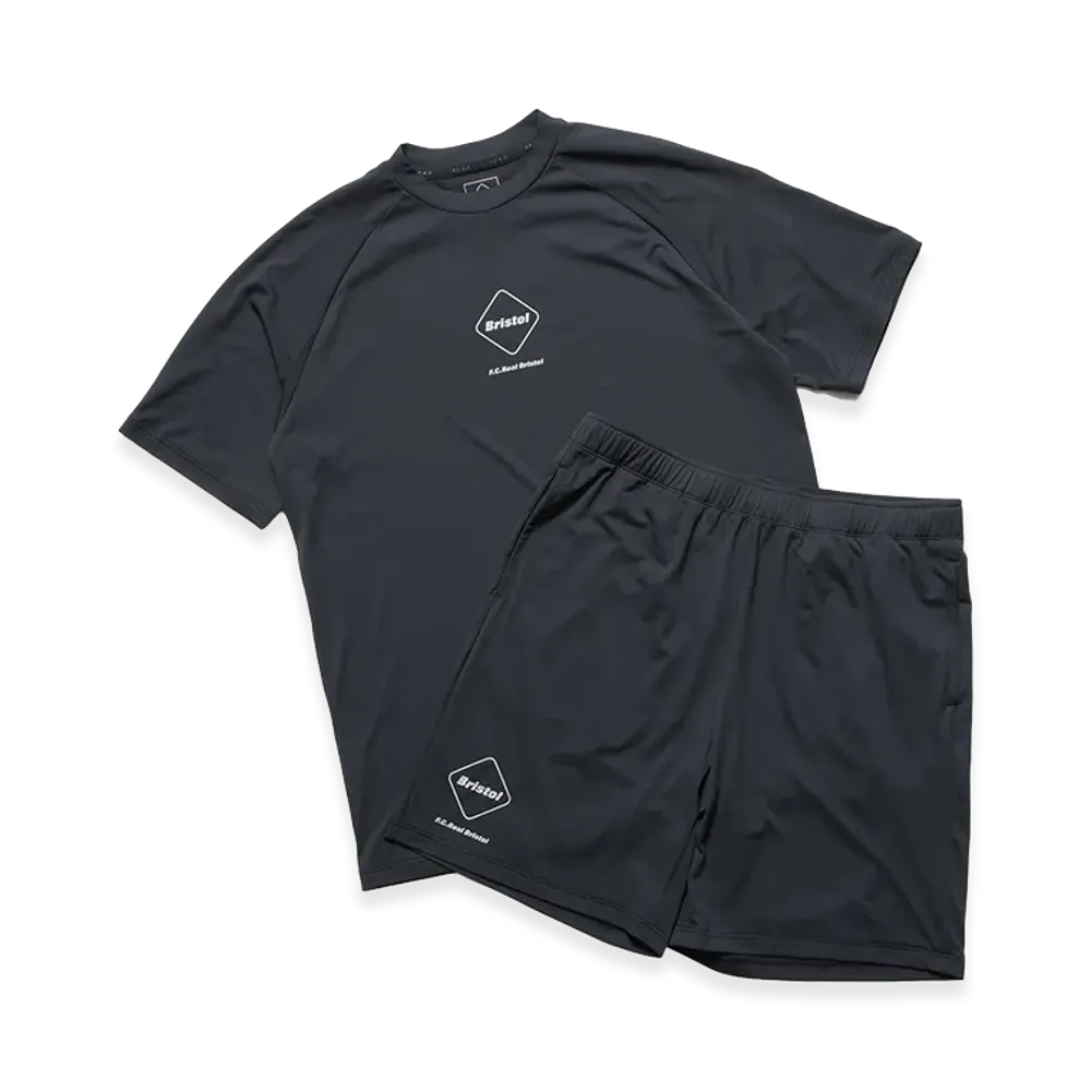 F.C.Real Bristol S/S Training Top&Shorts "Black"