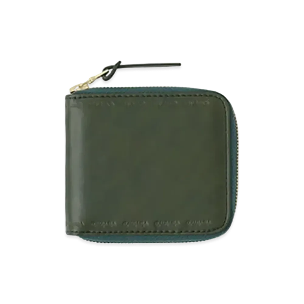 visvim LEATHER BI-FOLD "Green"
