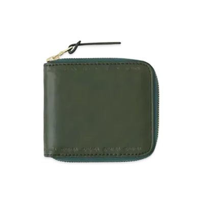 visvim LEATHER BI-FOLD "Green"