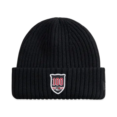 Kith x New Era x The New York Rangers Centennial Knit Beanie "Black"