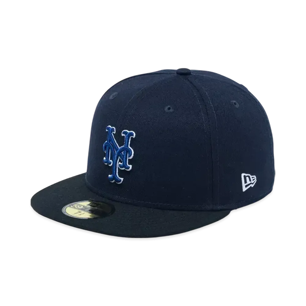 NEW ERA BLACK LABEL SS25 59Fifty New York Mets "Navy/Black"