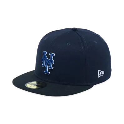 NEW ERA BLACK LABEL SS25 59Fifty New York Mets "Navy/Black"