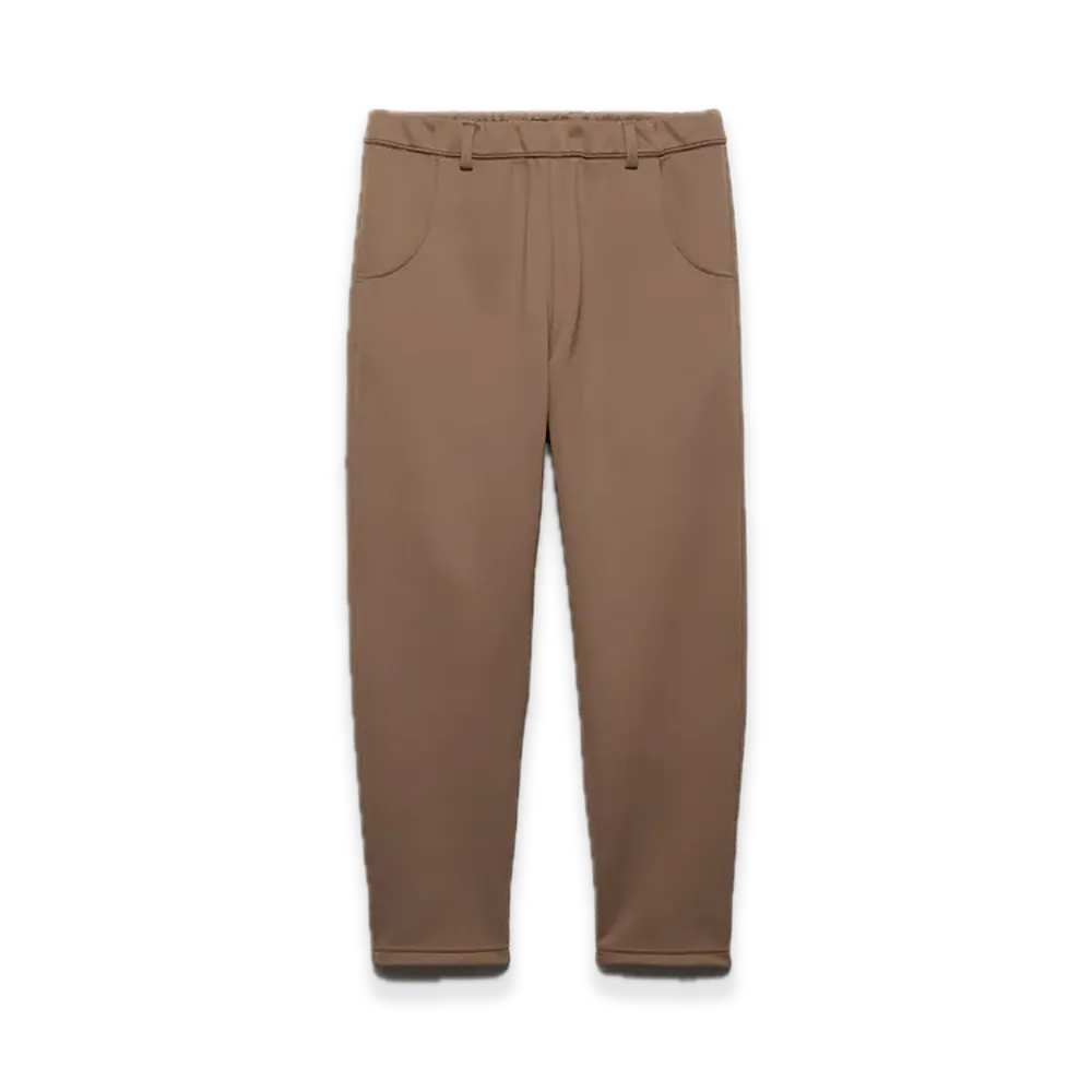 PRADA Technical Fleece Pants "Bark Brown"