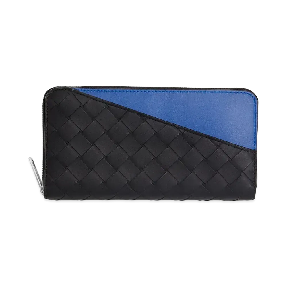Bottega Veneta Zip Around Wallet "Black"