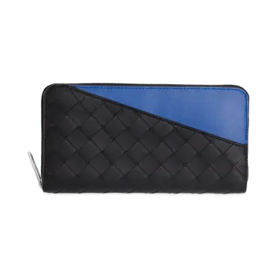 Bottega Veneta Zip Around Wallet "Black"