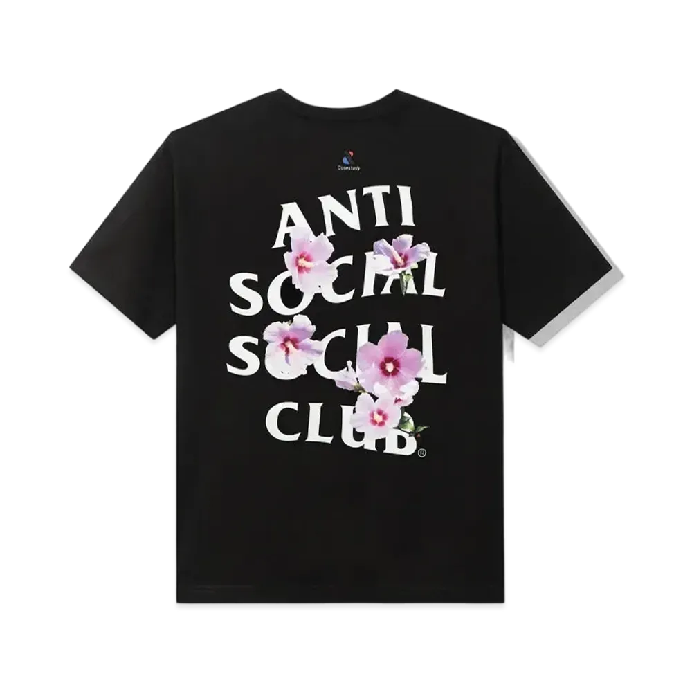 ANTI SOCIAL SOCIAL CLUB SS22 ASSC x Case Study Mugunghwa Tee "Black"