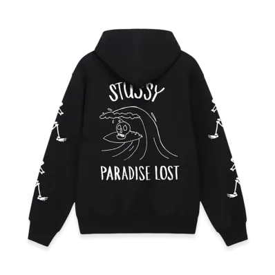 Stussy Paradise Lost Hoodie "Black"