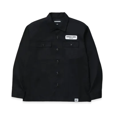 NEIGHBORHOOD Classic Work Shirt LS-1 "Black"