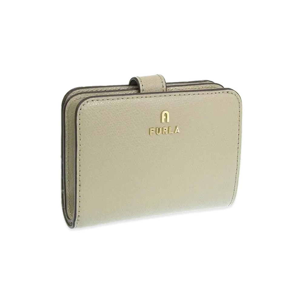 FURLA Camelia S Compact Wallet "Gray"