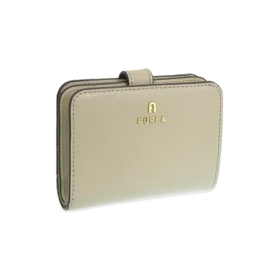 FURLA Camelia S Compact Wallet "Gray"
