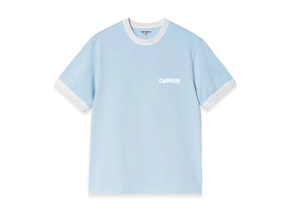 Carhartt WIP S/S Ip Ringer T-Shirt "Icaria/White/White"