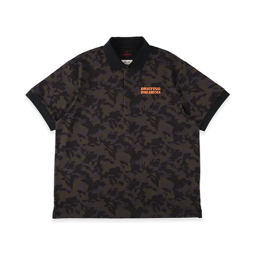 WIND AND SEA x BRIEFING GOLF Polo "Camo"