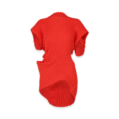 ISSEY MIYAKE Knit (As It Is) "Red"