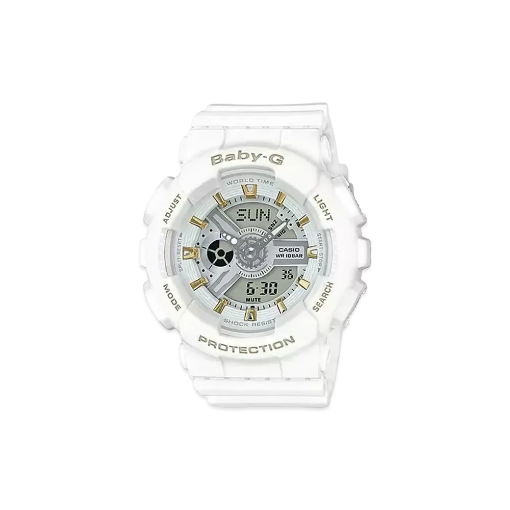 Casio G-Shock BABY-G BA-110 Series BA-110GA-7A1JF "White"