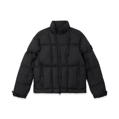Stone Island 4100017 Seam Faded Light Nylon Tela "Black"