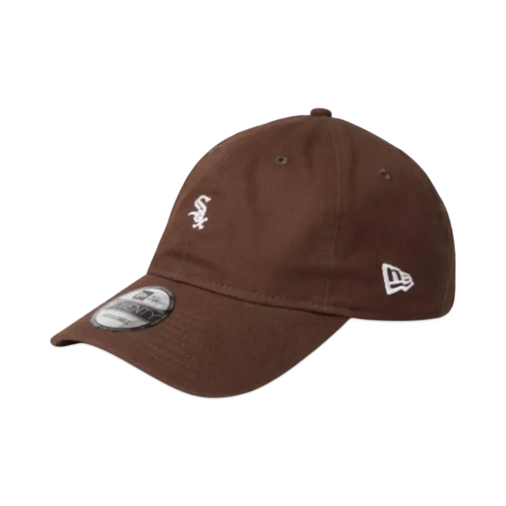 NEW ERA 9Twenty MLB Buckle Chicago White Sox Mini Logo "Walnut"