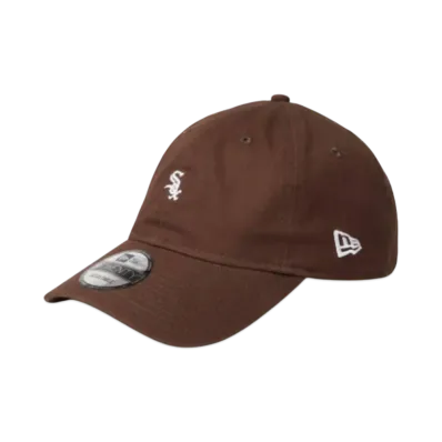 NEW ERA 9Twenty MLB Buckle Chicago White Sox Mini Logo "Walnut"
