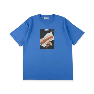 WIND AND SEA Hotdog Photo S/S Tee "Blue"