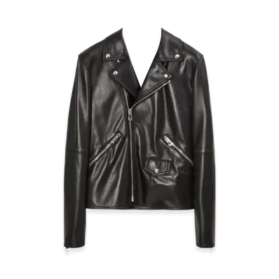 LOEWE Biker Jacket in Nappa Lambskin "Black"
